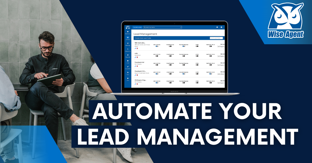 Lead Management Software Made Simple | Wise Agent